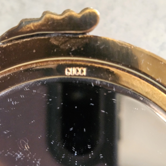 GUCCI VTG LOOSE POWDER COMPACT.INCLUDING LG.DUSTBAG.EUC!ELEGANT AS CAN BE ❤️ - Picture 6 of 15